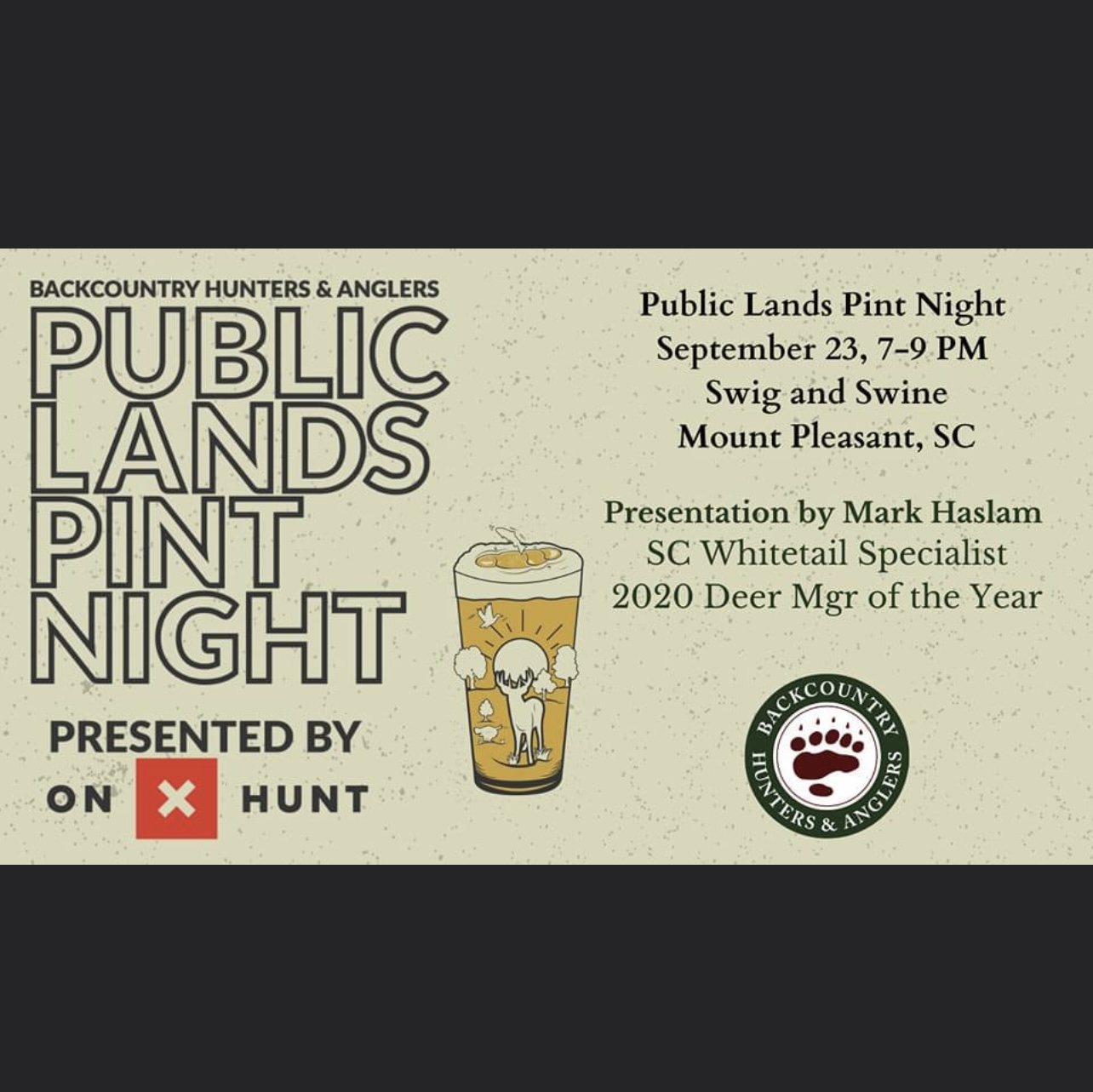 BHA Pint Night – Charleston, SC